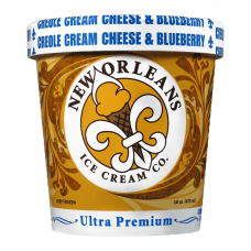 New Orleans Ice Cream - Creole Cream Cheese & Blueberry - 16o...